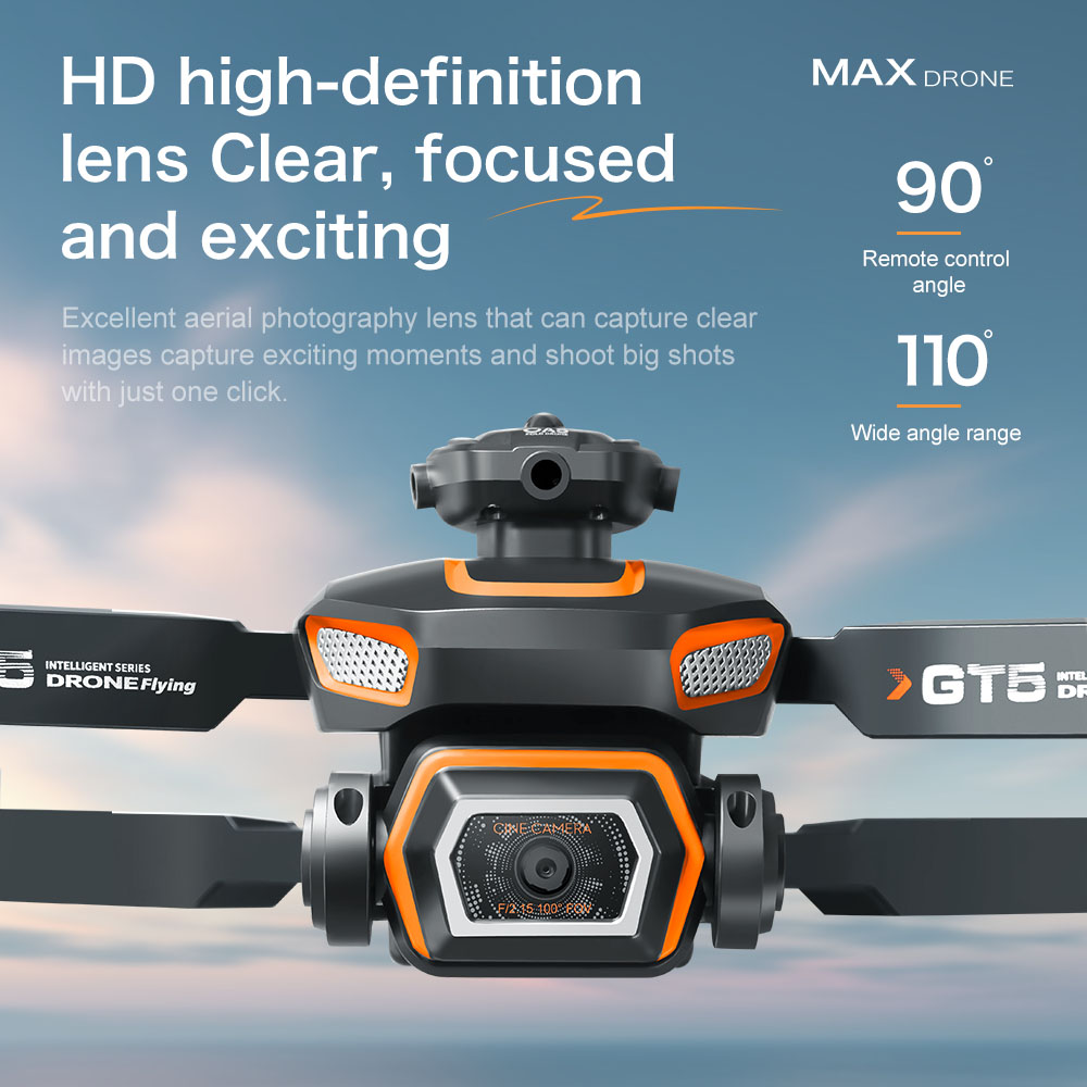 OriginalGT5 Mini Drone 4K HD d - Drone Camera Wide Angle 评论和价格