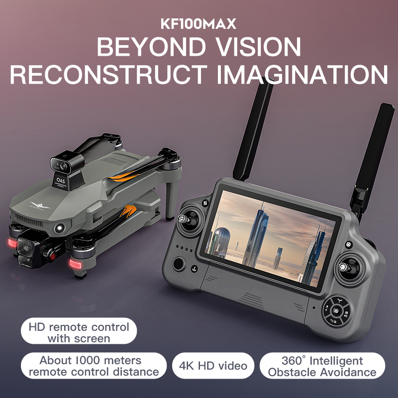 KF100 MAX GPS Drone 4K Camera  - Drone Camera 4K 评论和价格