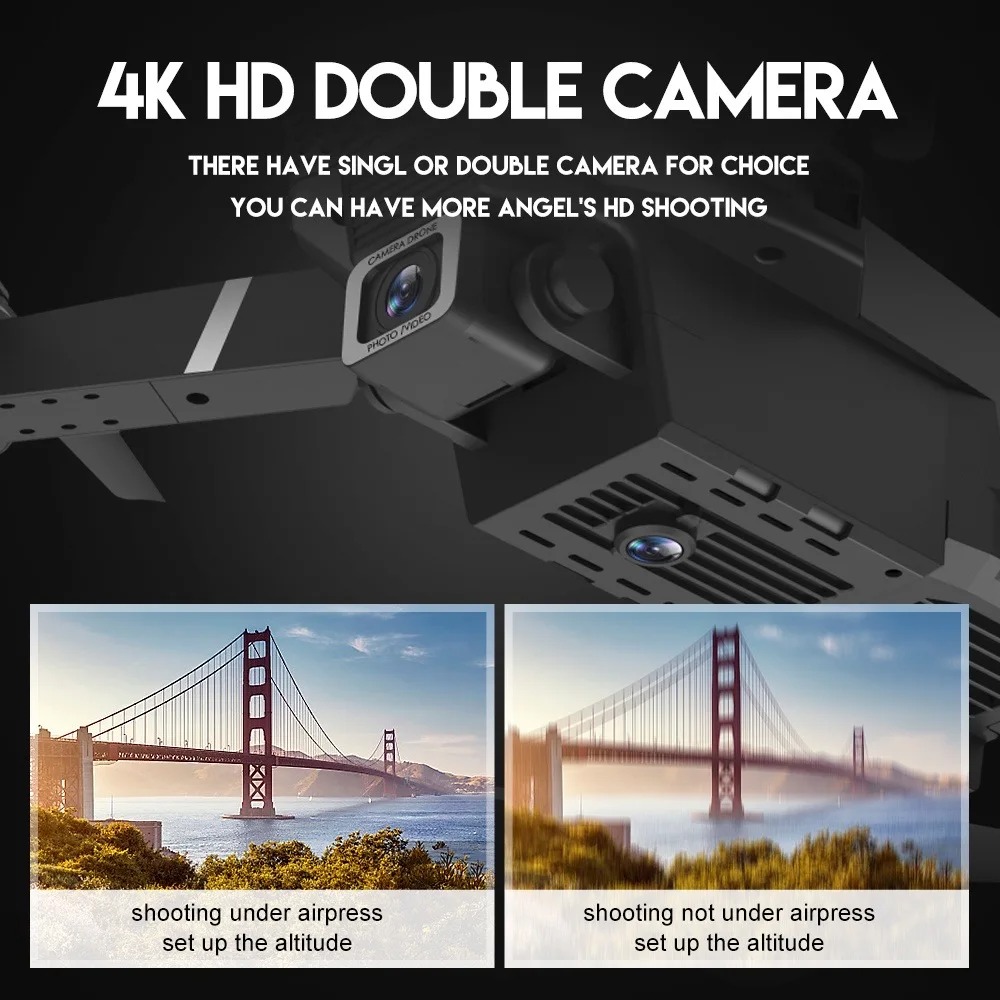 RC Drone New E88Pro 4K Profess - Drone Camera Wide Angle 评论和价格