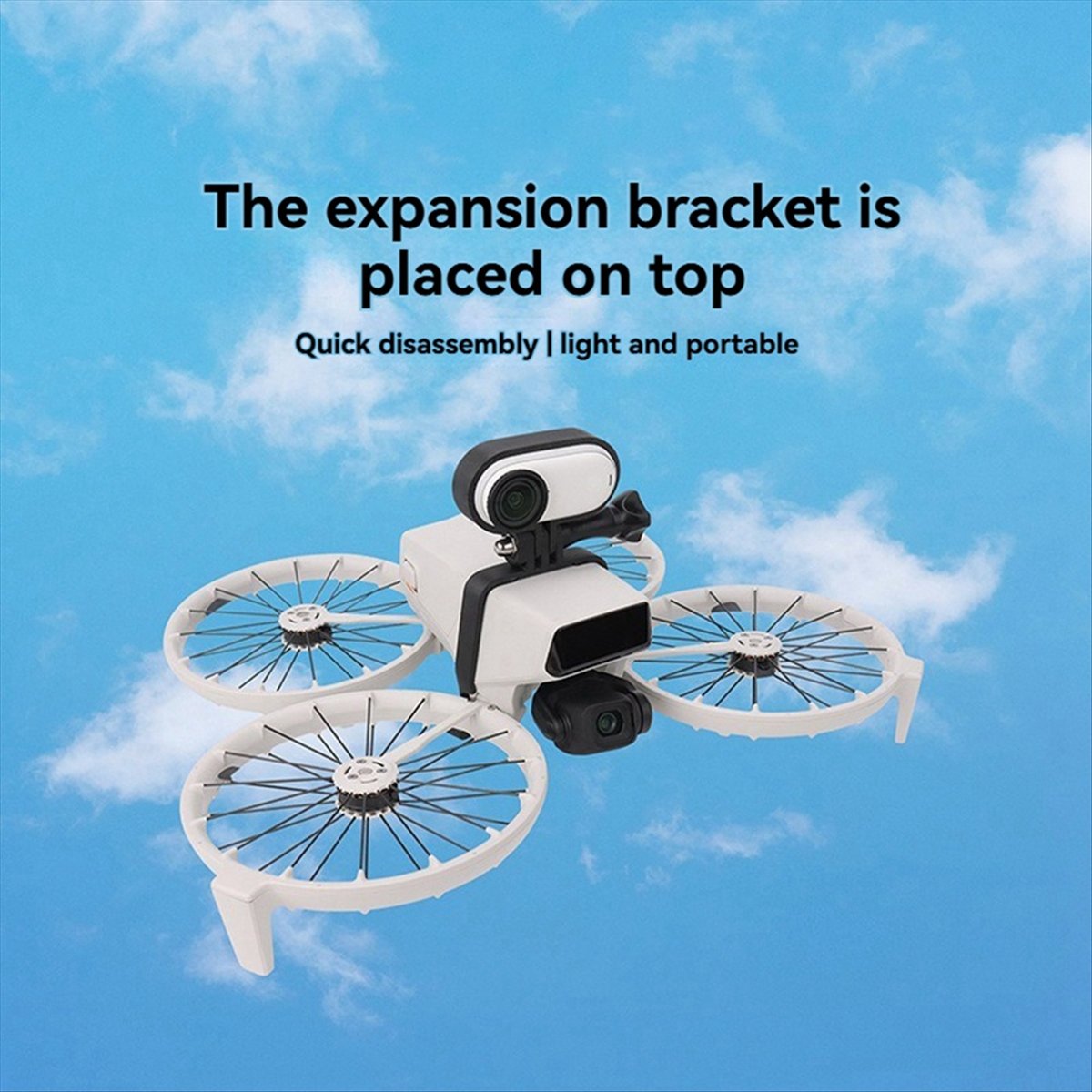 Upper Expansion Bracket for Fl - Drone Camera Action 评论和价格