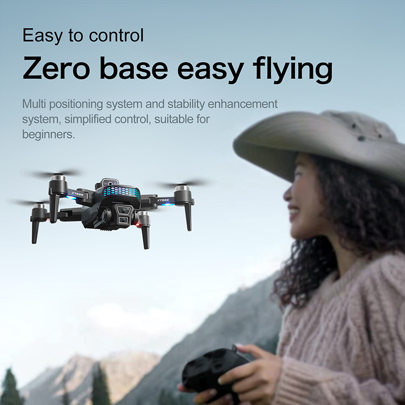 New XT555 GPS RC Drone Cam Pro - Drone Camera Professional 评论和价格