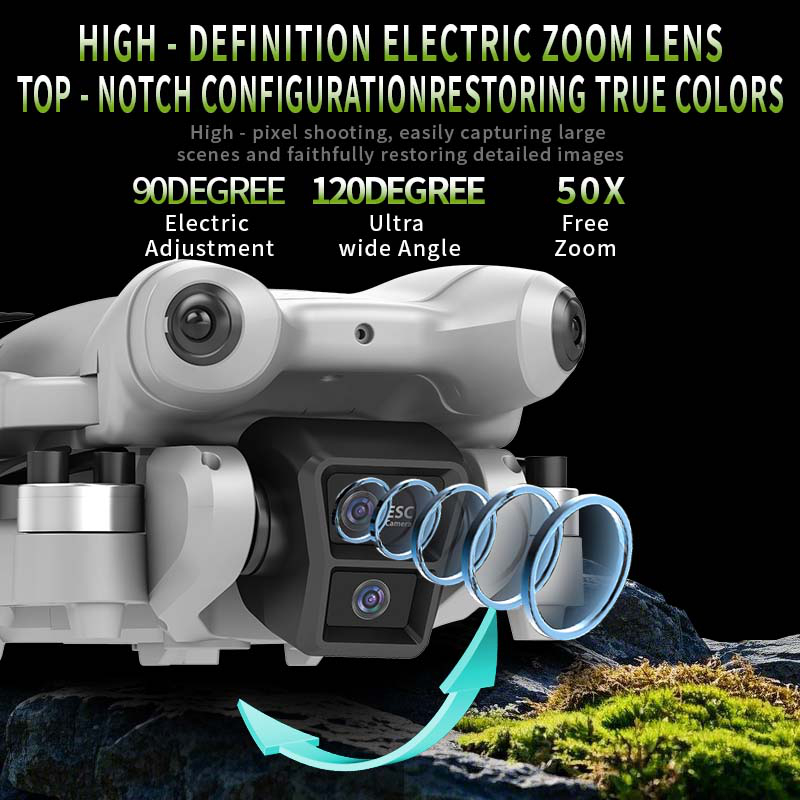 S101 Drone 8K HD Professinal D - Drone Camera Mount 评论和价格