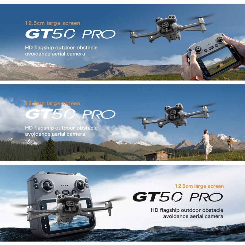 GT50 Mini Drone Dual Camera 8K - Drone Camera Mount 评论和价格